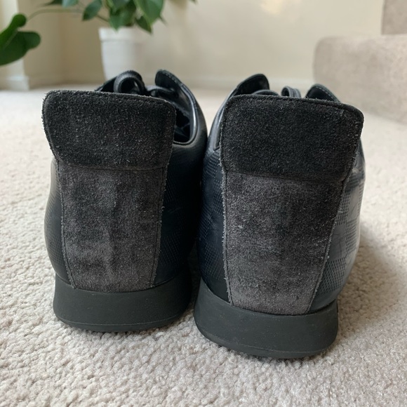 Louis Vuitton Black Damier Spin Sneaker Men Sz 8 - Picture 3 of 7